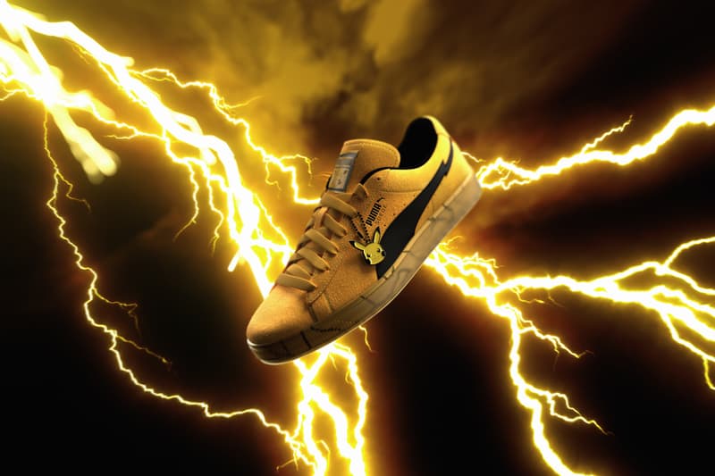 PUMA e Pokémon lançam edição especial do icônico Suede inspirado no Pikachu