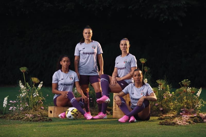 New Balance e São Paulo FC apresentam terceira camisa do time feminino, a primeira em sua história