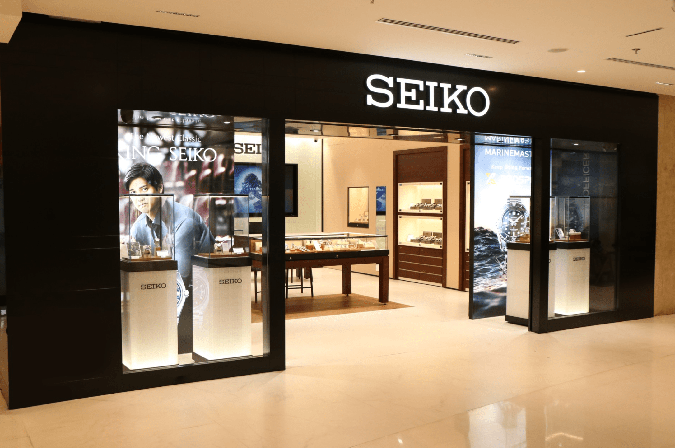 Seiko inaugura primeira boutique no Brasil e amplia experiência da marca no país